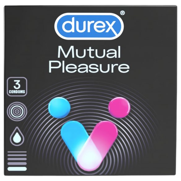 Durex Piacere Reciproco - preservativi ritardanti (3 pezzi)