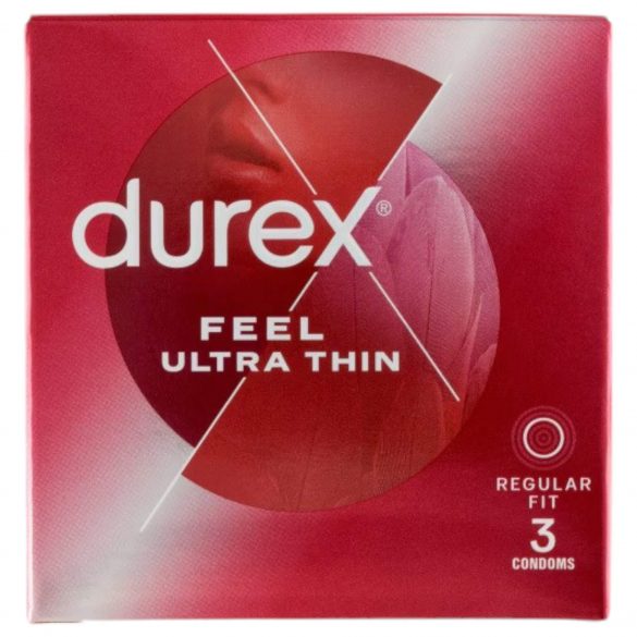 Durex Feel Ultra Thin - Ultra Realistic Condoms (3 pack)