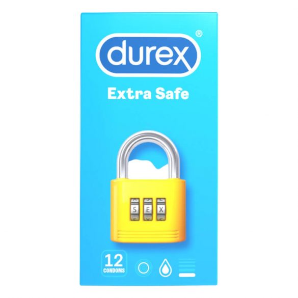 Durex Extra Safe - Preservativi di Sicurezza (12 pezzi)