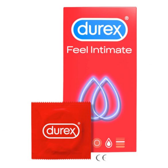 Durex Feel Intimate - kondomi tankih stijenki (12 kom)