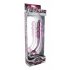 Prisms Hamsa - dubbele G-spot glazen dildo (roze)