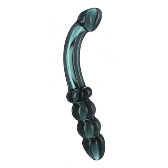 Prisms Hamsa - Double Ended G-spot Glass Dildo (Jade Green)