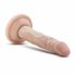 Dr. Skin 5 - realistické dildo s prísavkou - telová farba (14,5cm)