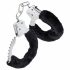 Temptasia Cuffs - pluszowe mankiety (czarne)