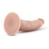 Dr. Skin 7 - dildo z zaciskiem - naturalne (17,5 cm)