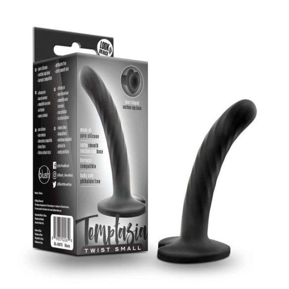 Temptasia Twist Small - Temptasia Twist Small Dildo (черен)