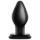 Anal Adventures XL - Extra Large Anal Plug (Black)