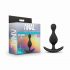 Plug anal Platinum Wave - dildo anal (negru)