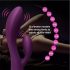 Engily Ross Bacall 2.0 - vibrator G-spot cu stimulator de clitoris, reincarcabil (mov)