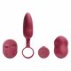 Platanomelón Mobi - wiederaufladbares, kabelloses Vibratorset - 2-teilig (rot)