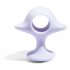 Platanomelón Bali - vibromasseur rechargeable avec 4 embouts (violet)