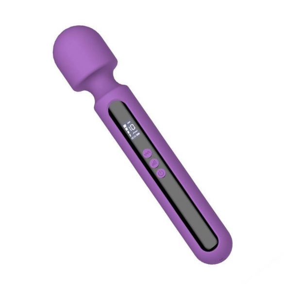 Engily Ross Aura - Rechargeable, Digital Massage Vibrator (Purple)