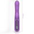 Vibratore Ricaricabile con Stimolatore Clitorideo e Display Digitale Engily Ross Swell (Viola)