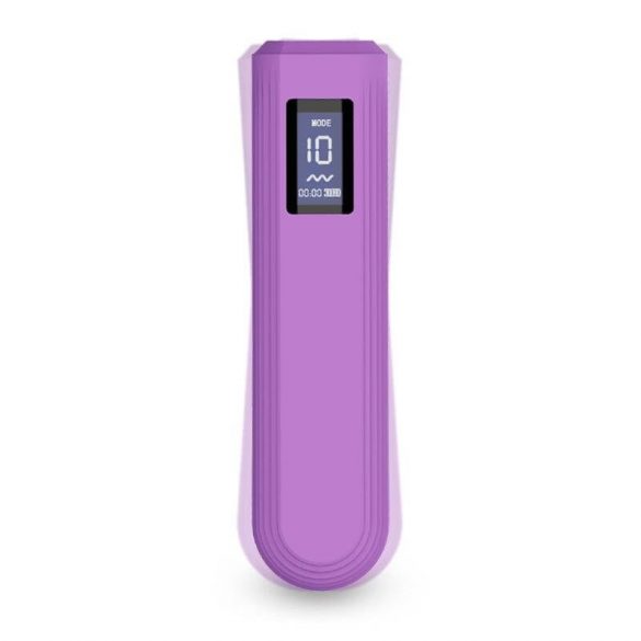 Engily Ross Whim - oplaadbare, digitale staaf vibrator (paars)