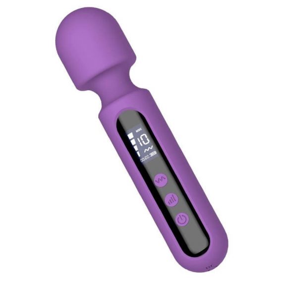 Engily Ross Whisper - draadloze, digitale massager vibrator (paars)