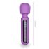 Massaggiatore Vibrante Ricaricabile Whisper Engily Ross con Display Digitale (Viola)