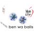 Adam & Eve - Ben Wa Glass Orgasm Balls (Transparent)