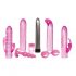 Evolved Intense - vibrator set - 8-delige (roze)