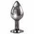 Set dildo anal metalic Evolved Black Gem (negru-argintiu)