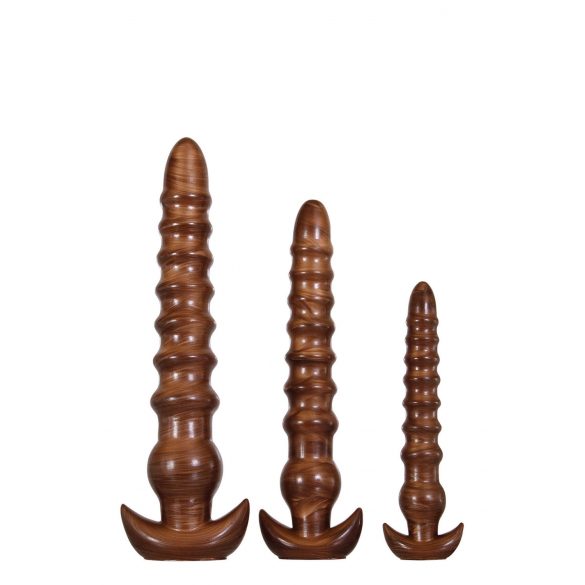 Set Dildo Anale Evolved Amore Contorto (Marrone)