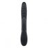 Playboy Rapid Rabbit - Rechargeable Rabbit Vibrator (Black)