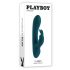 Playboy Lapin - Vibrateur rechargeable, étanche (turquoise)