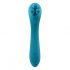 Evolved Heads or Tails - Rechargeable Dual-Ended Vibrator (Blue)