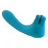 Evolved Heads or Tails - Rechargeable Dual-Ended Vibrator (Blue)