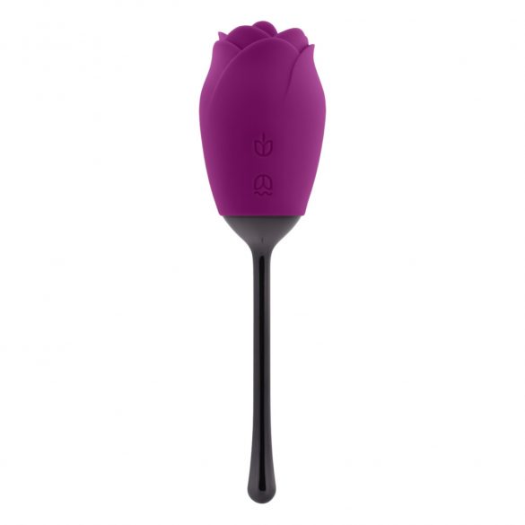 Playboy - waterdichte, oplaadbare tong vibrator (paars)