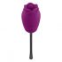 Playboy - Waterproof Rechargeable Tongue Rose Vibrator (Purple)