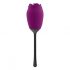 Playboy - Waterproof Rechargeable Tongue Rose Vibrator (Purple)