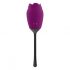 Playboy - Waterproof Rechargeable Tongue Rose Vibrator (Purple)