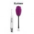 Playboy - Waterproof Rechargeable Tongue Rose Vibrator (Purple)