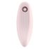 Playboy Palm - vibromasseur clitoridien étanche rechargeable 2-en-1 (rose)