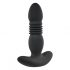 Playboy - rechargeable thrusting anal vibrator (black)