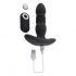 Playboy - rechargeable thrusting anal vibrator (black)