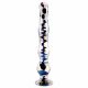 Playboy Jewels - Wavy Glass Dildo (Clear)