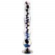 Playboy Jewels - Wavy Glass Dildo (Transparent)