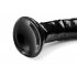 Serpente Anale Realistico Hosed 19 con Ventosa - Dildo Anale (Nero)