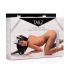 TAILZ - White Fox Tail Anal Dildo Set (Black and White)