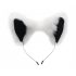 TAILZ - White Fox Tail Anal Dildo Set (Black and White)