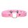 Master Series Kinky Kitty - katt-halsband med ring (rosa)