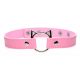 Master Series Kinky Kitty - halsband met katje ring (roze)