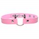 Master Series Kinky Kitty Collar with Cat Ear Ring (Pink)