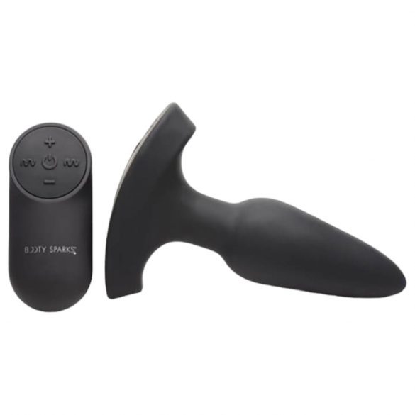 Booty Sparks Laser – oplaadbare, draadloze anale vibrator (zwart)