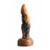 Creature Cocks Ravager - teksturiran silikonski dildo - 20 cm (oranžna)