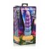 Creature Cocks Mystique - Vienaragio dildo - 21cm (violetinė-geltonas)