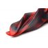 Twisted Silicone Dildo - Hell Kiss - 19cm (Red)