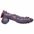 Hydra Silicone Dildo - 27cm (Purple)