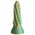 Creature Cocks Stegosaurus - silikónové dildo s hrotmi - 20 cm (zelené)